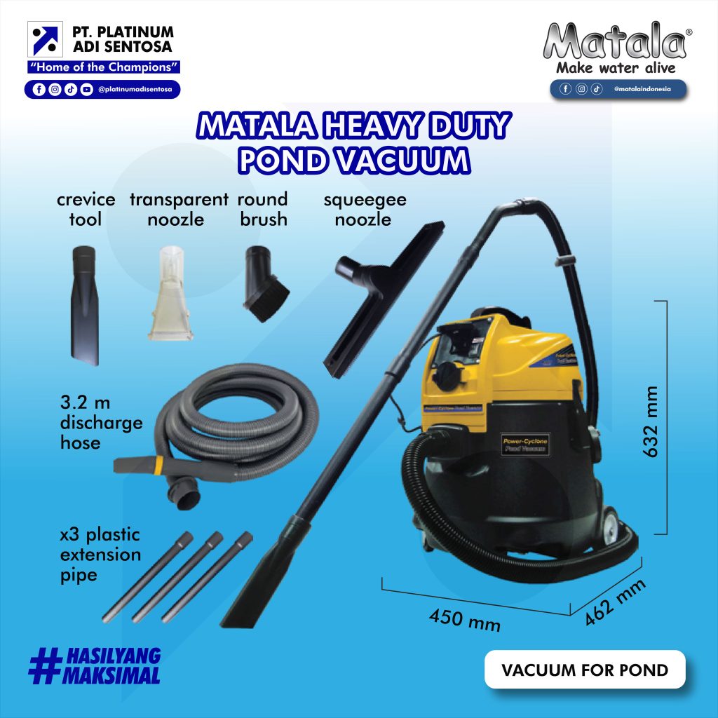 02 Matala_Heavy Duty Pond Vacuum_Detail