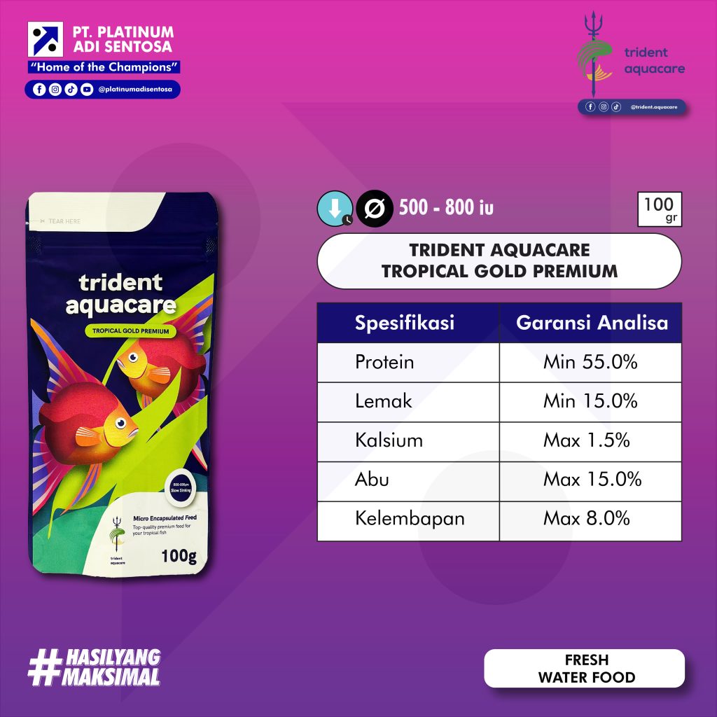 02 Trident Aquacare_Tropical Gold Premium_Spesifikasi