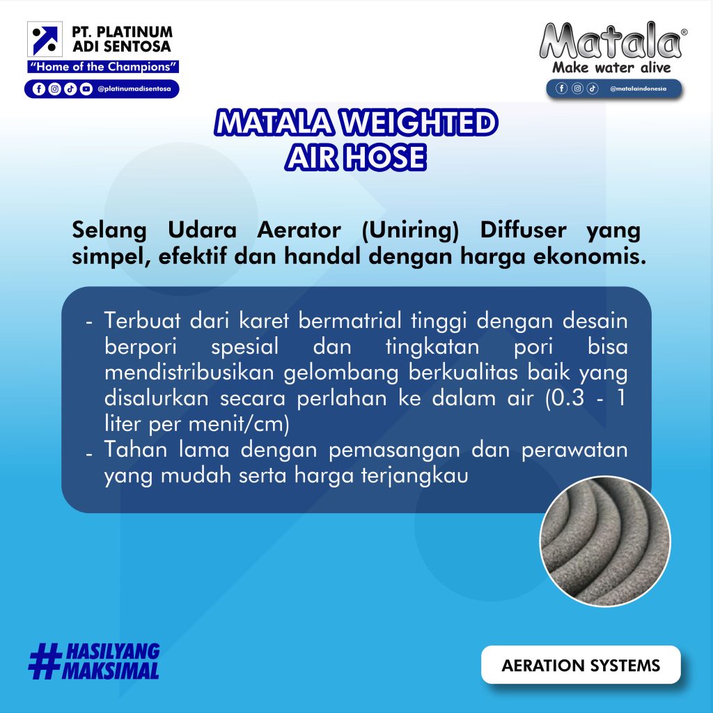 03 Matala_Weighted Air Hose_Deskripsi