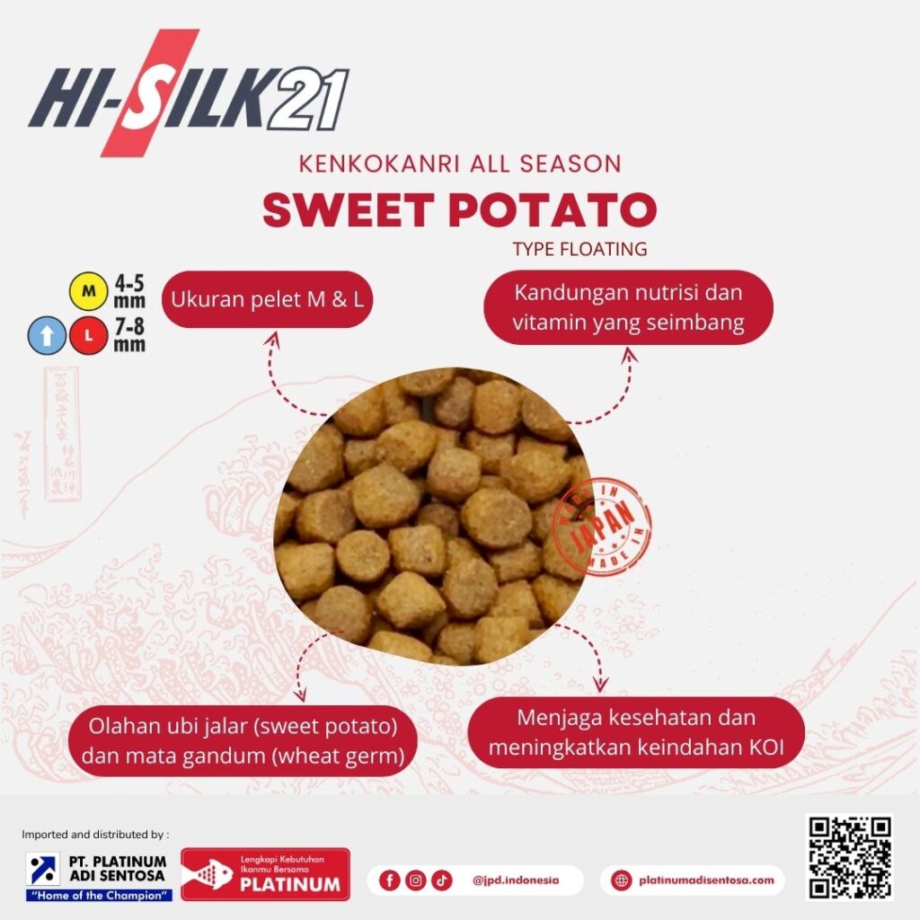 Kenkokanri All Season Sweet Potato Type Floating_Pelet