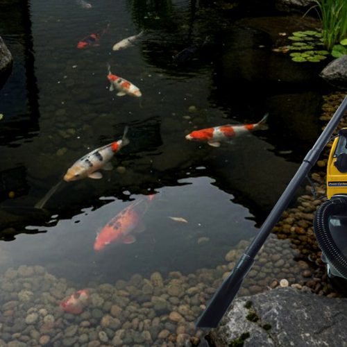 7 Perawatan Kolam Koi Praktis Untuk Mengatasi Lumpur di Dasar